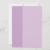 ラベンダーラヴ結婚ィーズ セーブザデート (裏面)