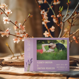 ラベンダーラヴ結婚ィーズ セーブザデート