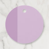 ラベンダーラヴ結婚ィーズ フェイバータグ (裏面)