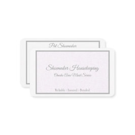 ラベンダーリネンホーム&パーソナルサービス 名刺