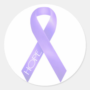 ラベンダーリボン ラウンドシール
