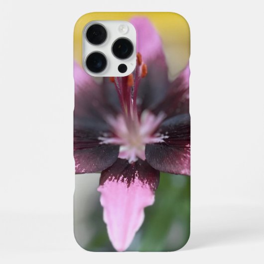 ラベンダーリリー iPhoneケース (裏面)