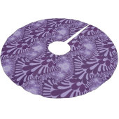 ラベンダーループクリスマスツリースカート ブラッシュドポリエステルツリースカート (アングル)