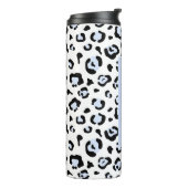 ラベンダーレオパード印刷 タンブラー (回転左)