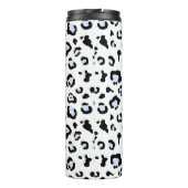 ラベンダーレオパード印刷 タンブラー (裏面)