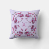 ラベンダーレッドバイオレットオーキンスクエアピロー クッション (裏面)