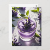 ラベンダーレモネード ポストカード (正面/裏面)