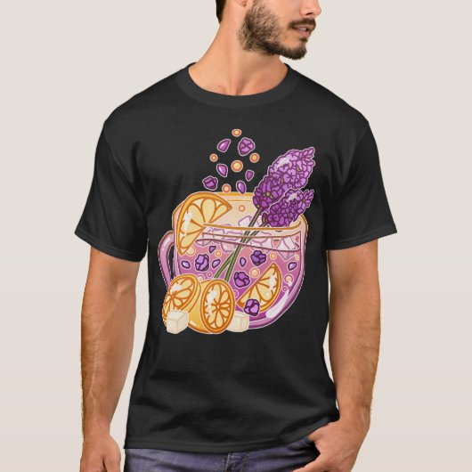 ラベンダーレモネード Tシャツ (正面)