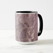 ラベンダーレース マグカップ (正面右)