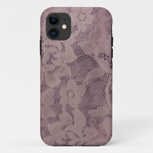 ラベンダーレース Case-Mate iPhoneケース (裏面)