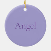 ラベンダーロベバード セラミックオーナメント (裏面)