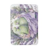 ラベンダーロベバード バスマット (正面縦)