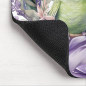 ラベンダーロベバード マウスパッド (コーナー)