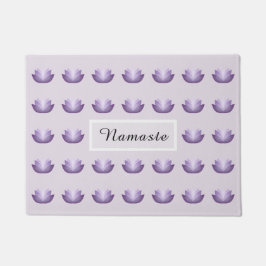 ラベンダーロータス ドアマット