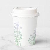 ラベンダーワイルドフラワー 紙コップ (右)
