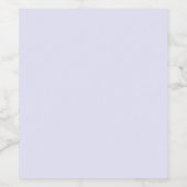 ラベンダーワインボトルラベル ワインラベル (シングルラベル)