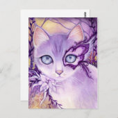 ラベンダーヴェネツィアーナイト - ポストカード (正面/裏面)