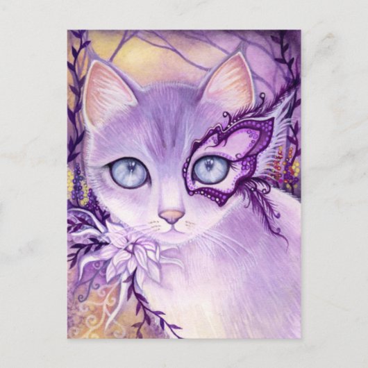 ラベンダーヴェネツィアーナイト - ポストカード (正面)