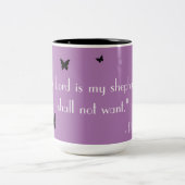 ラベンダー信仰マグ ツートーンマグカップ (中央)