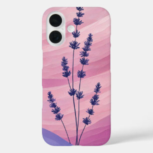 ラベンダー勾配 iPhone 16ケース