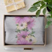 ラベンダー及び黄色いデイジー 薄葉紙 (ギフト)