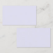 ラベンダー名刺 名刺 (正面/裏面)