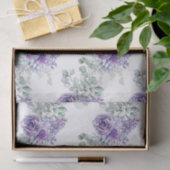 ラベンダー多肉性ティッシュペーパー 薄葉紙 (ギフト)