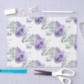 ラベンダー多肉性ティッシュペーパー 薄葉紙 (クラフト)