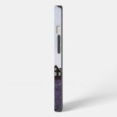 ラベンダー幽霊 iPhoneケース (左側面)
