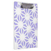ラベンダー幾何学的パターン クリップボード (右)