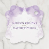 ラベンダー庭園の結婚式ありがとう フェイバータグ (裏面)