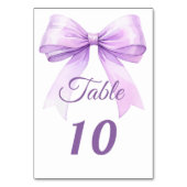 ラベンダー弓 テーブルナンバー (裏面)