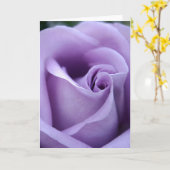 ラベンダー愛 カード (黄色い花)