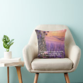 ラベンダー投げ枕 哀歌 3:23 クッション (椅子)