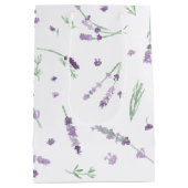 ラベンダー抱き枕 – 中 ミディアムペーパーバッグ (裏面)