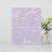 ラベンダー抽象芸術スクラップブック紙 (スタンド正面)