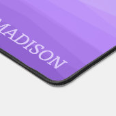 ラベンダー抽象芸術多角形デザイン デスクマット (コーナー)