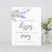 ラベンダー推測キスブライダルシャワー記号