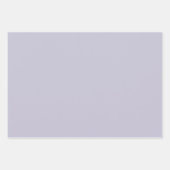 ラベンダー春パター無地のン&ラッピング紙 ラッピングペーパーシート (正面3)