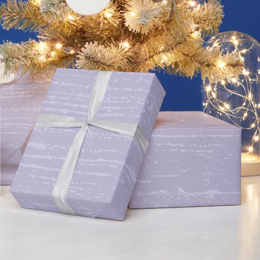 ラベンダー木目 ラッピングペーパー (クリスマス)