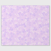 ラベンダー植物学 ラッピングペーパー (フラット)