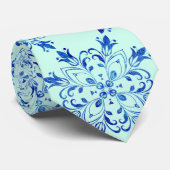 ラベンダー植物芸術 ネクタイ (ロール)