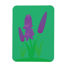 ラベンダー植物 マグネット
