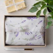 ラベンダー水彩系デザイン1 薄葉紙 (ギフト)