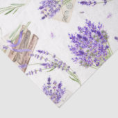 ラベンダー水彩系デザイン1 薄葉紙 (詳細)