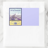 ラベンダー油 – グラスフランス 長方形シール (バッグ)