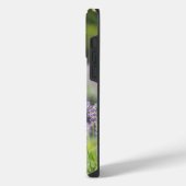 ラベンダー畑の静けさ iPhoneケース (左側面)