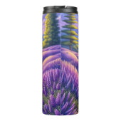 ラベンダー畑を通る山道。 タンブラー (裏面)