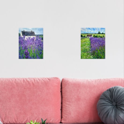 ラベンダー畑 (リビング)