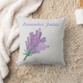 ラベンダー畑 クッション (ブランケット)